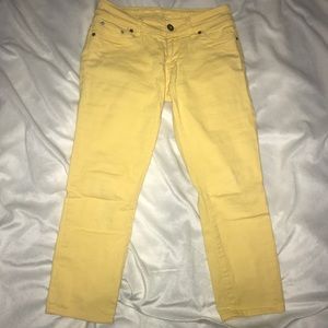 Capri Yellow Jeans
